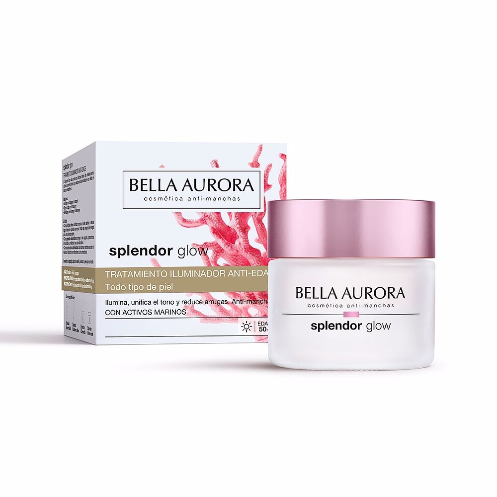 Крем для лица Bella Aurora — Против морщин Splendor glow tratamiento iluminador anti-edad día, 50 мл — фото 2