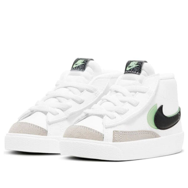 Кроссовки blazer mid '77 se 'double swoosh - white vapor green' Nike, белый — фото 3