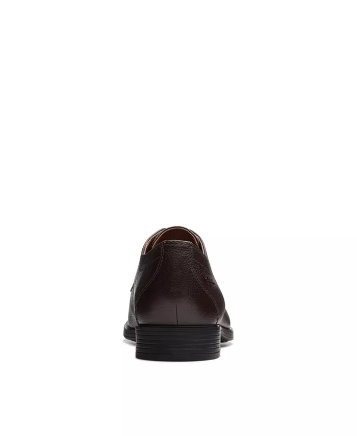 Мужские оксфорды Whiddon Apron из коллекционной линейки Clarks, коричневый — фото 3