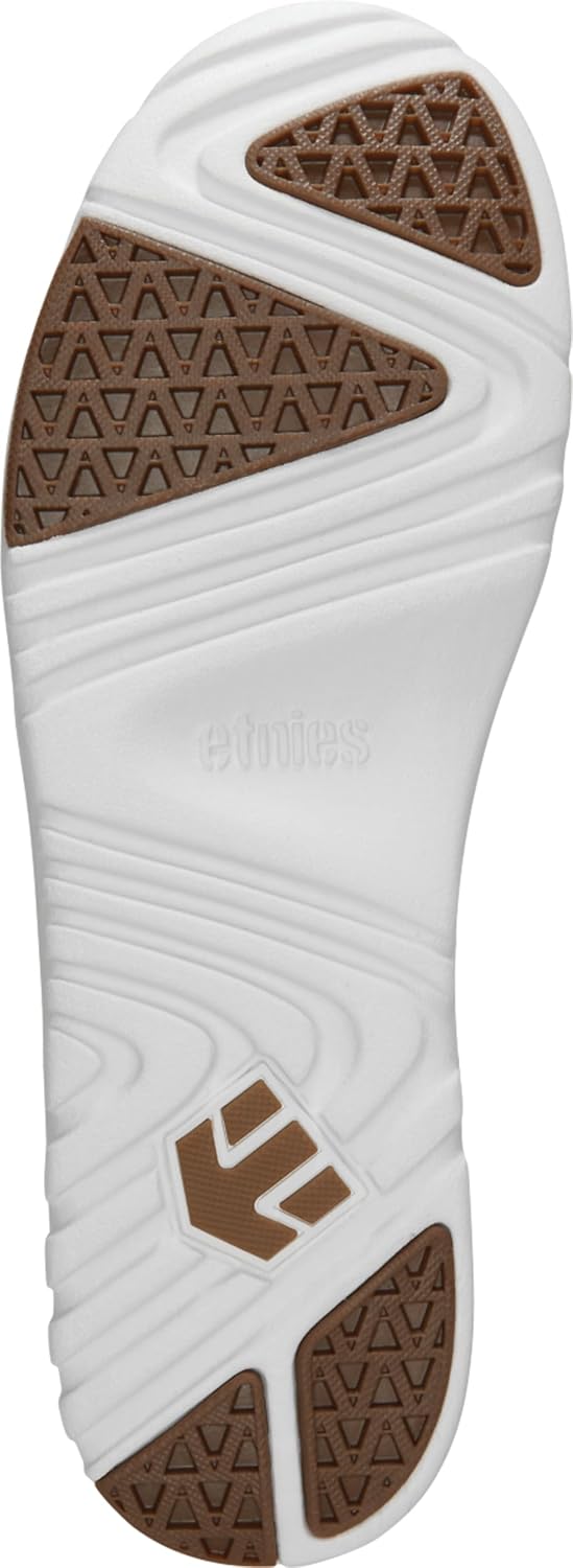 Кроссовки для скейтборда Etnies Jameson 2 Eco (малыши/маленькие дети/старшие дети), белый/черный — фото 4