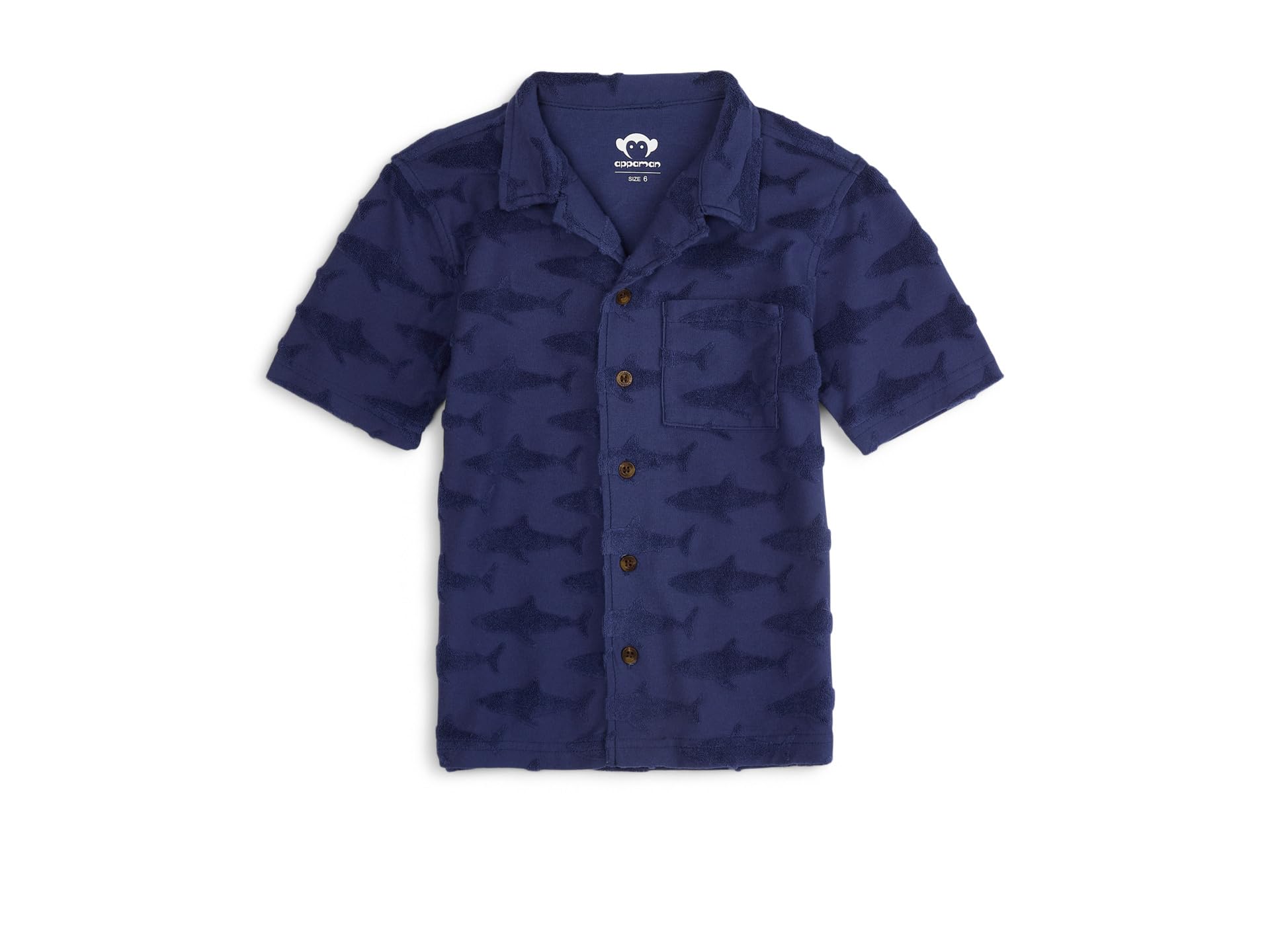 

Футболка Appaman Kids Resort Shirt, цвет Navy Blue