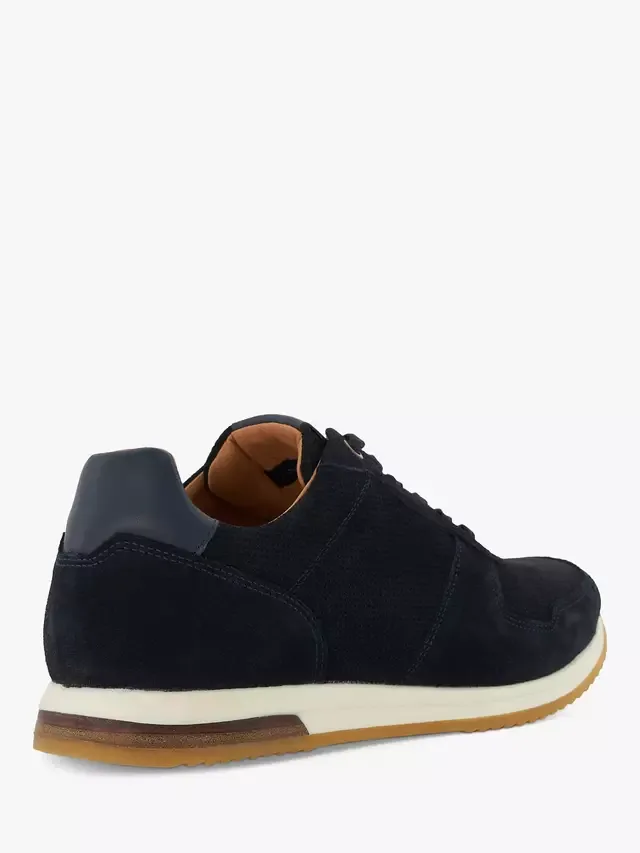 Кроссовки Trilogy Suede Runner Dune London, Navy — фото 3