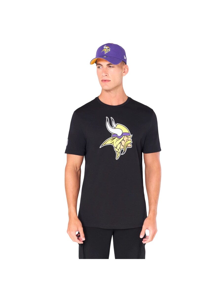 

Рубашка NEW ERA NFL Minnesota Vikings Logo, черный