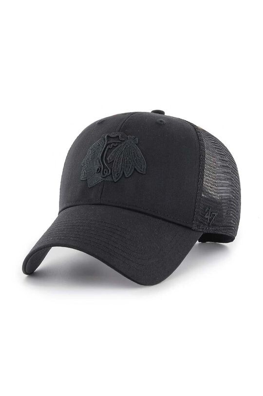 

Бейсбольная кепка Чикаго Блэкхокс 47 brand, черный