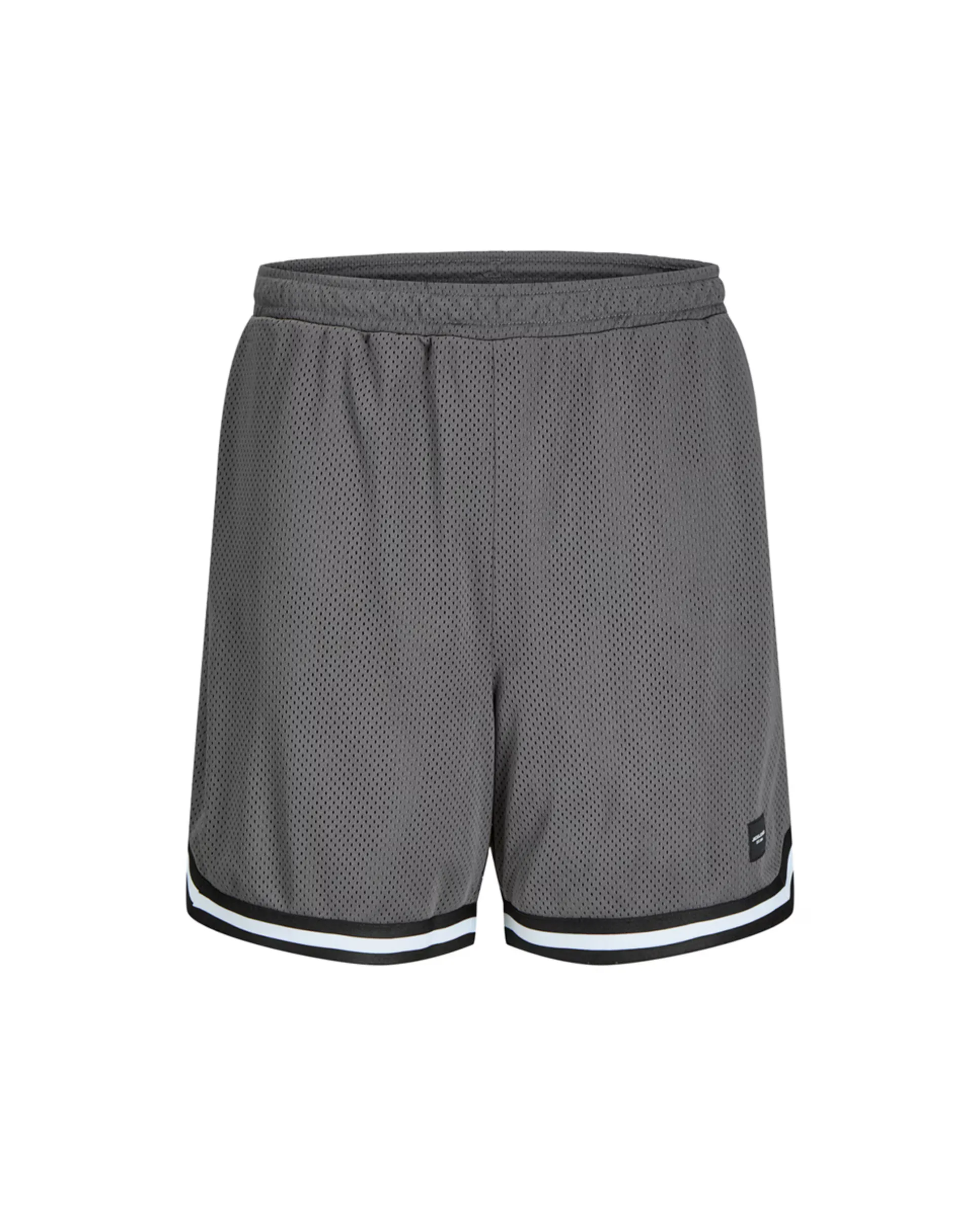 

Детские спортивные бермуды с контрастной отделкой Jack & Jones, серый