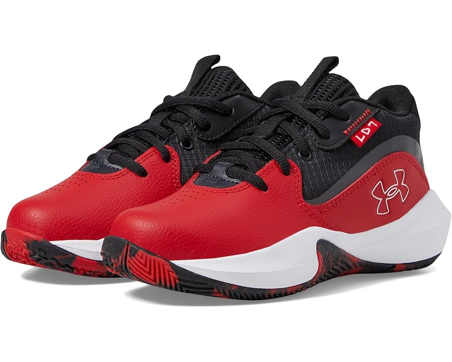 

Кроссовки Under Armour Kids Pre School Lockdown 7, цвет Red/Black/White