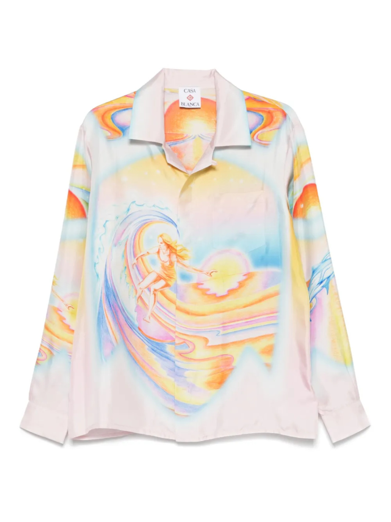 

Футболка Psychedelic Nirvana Casablanca, розовый