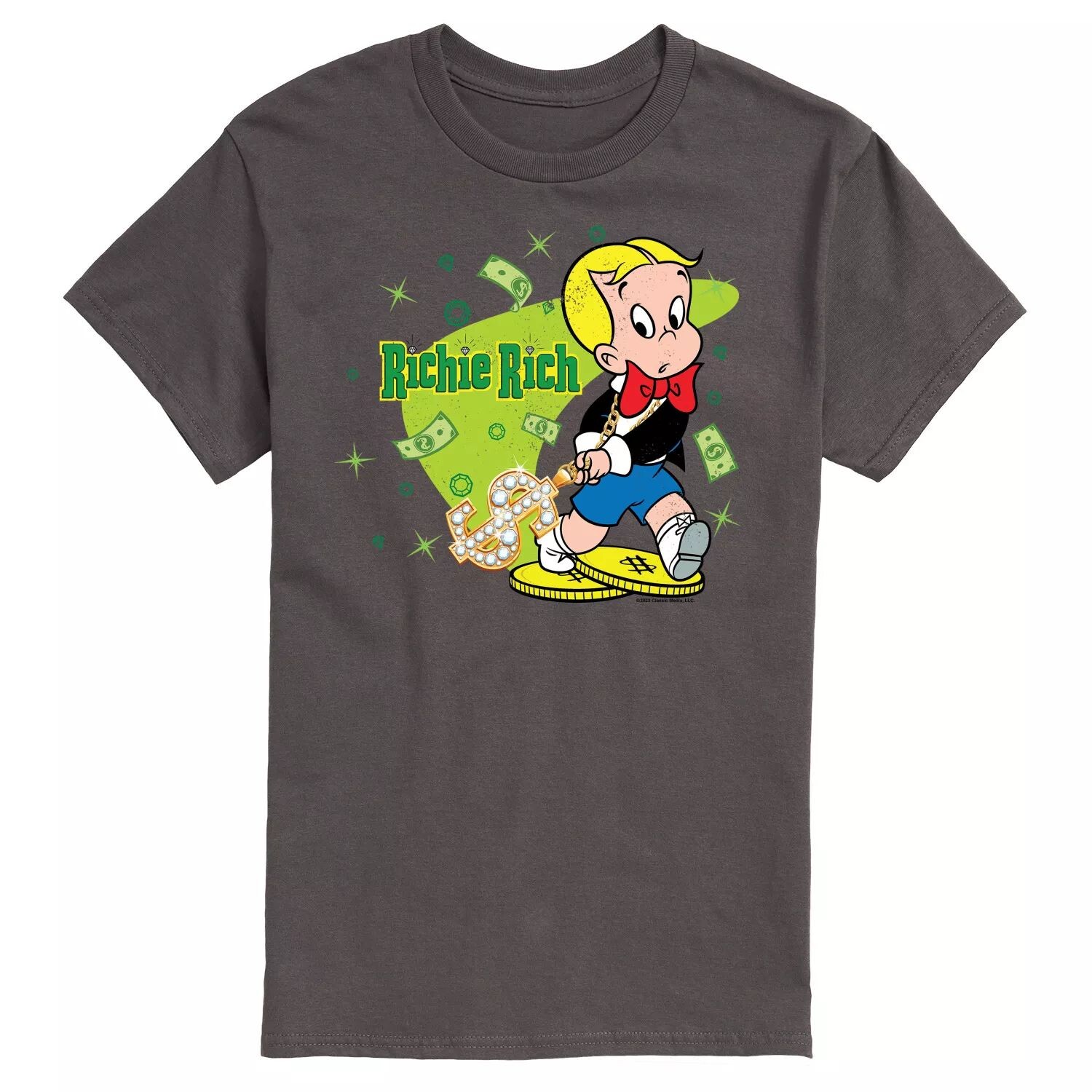 

Мужская футболка с рисунком Richie Rich Licensed Character