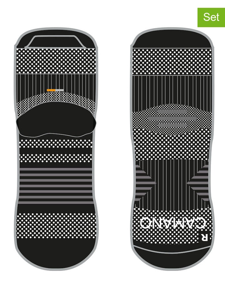 

Camano Набор из 4 тренировочных носков черного цвета