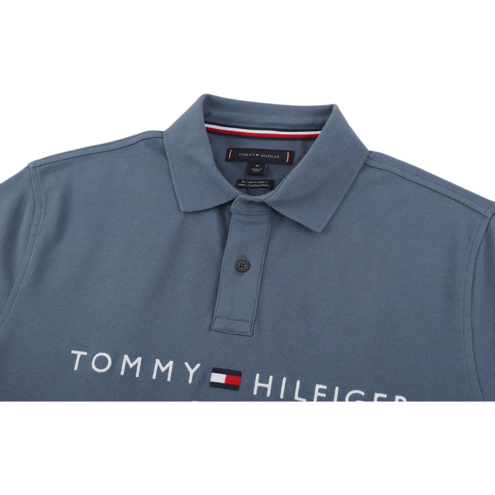 Tommy Hilfiger Поло 1985 series мужская синяя — фото 3