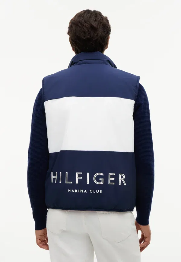 Жилет реверсивный регата Tommy Hilfiger, ярко-оранжевый — фото 3