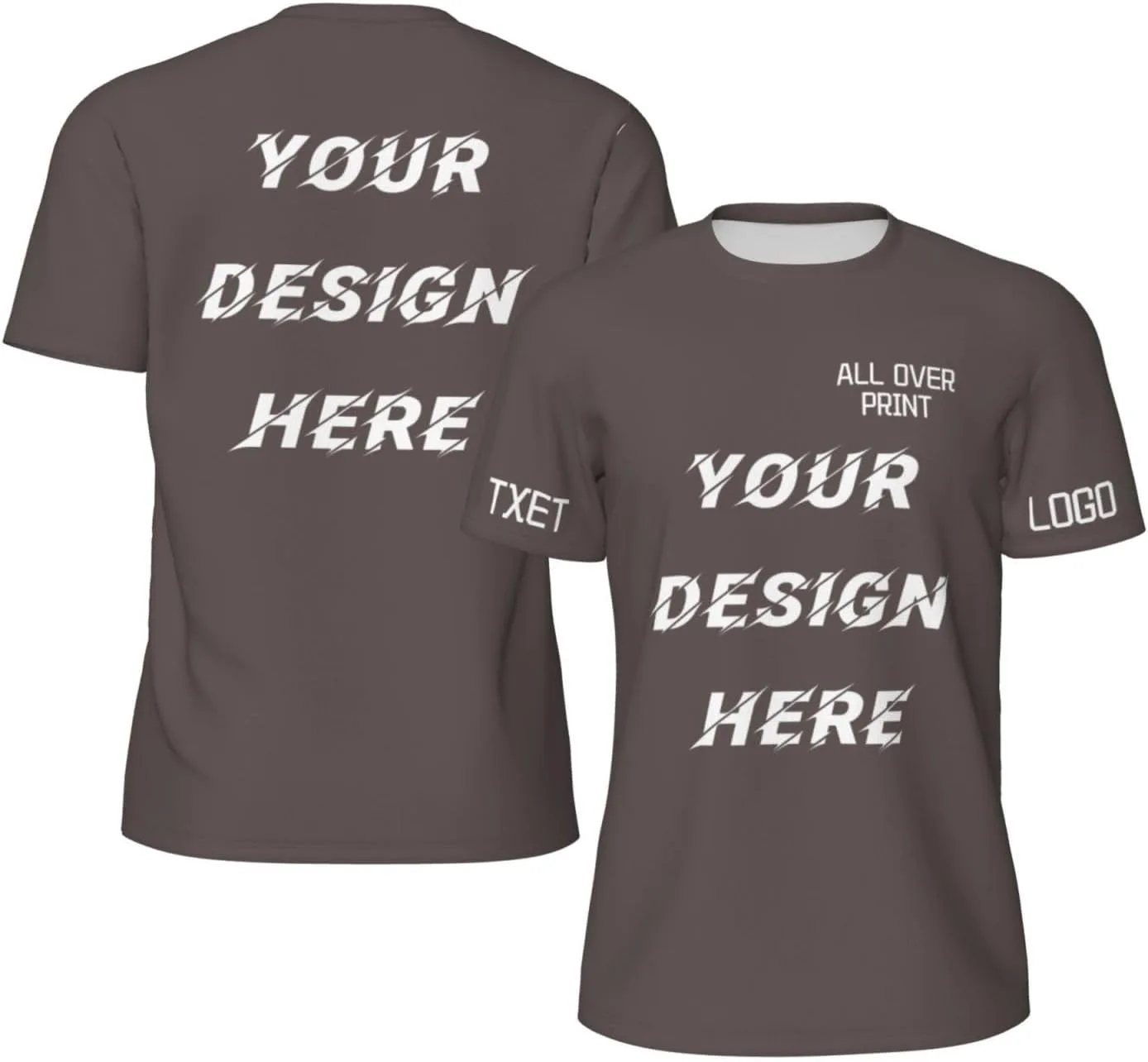 

Футболка Custom с логотипом и текстом