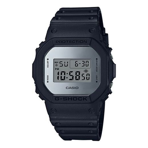 

Часы CASIO G-Shock Square 'Black Silver', черный