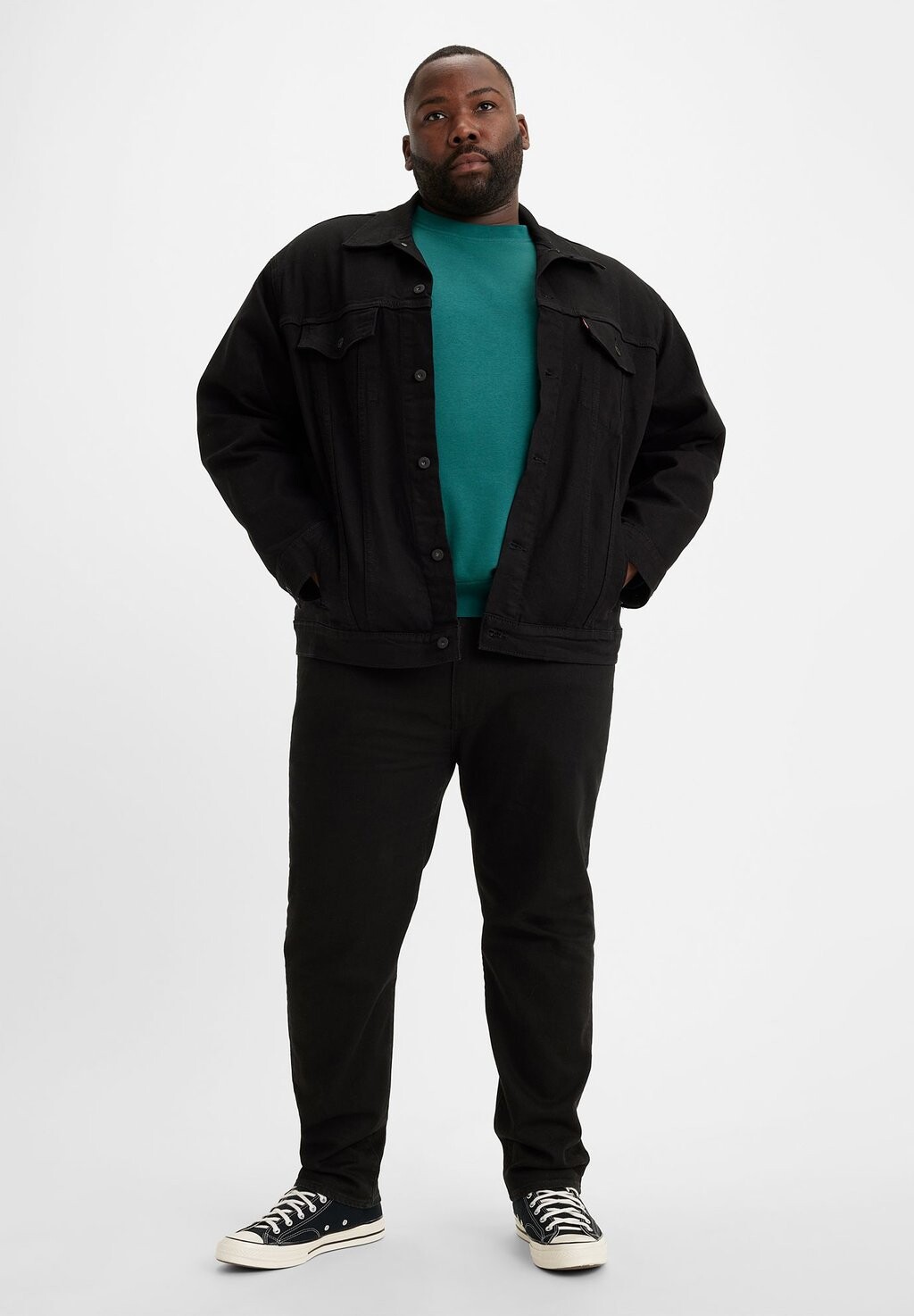 

Джинсы Tapered Fit 512 Slim Taper Levi's, цвет black denim-0040