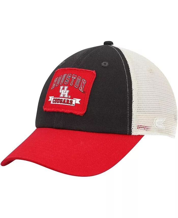 

Мужская темно-серая бейсболка Houston Cougars Objection Snapback Colosseum