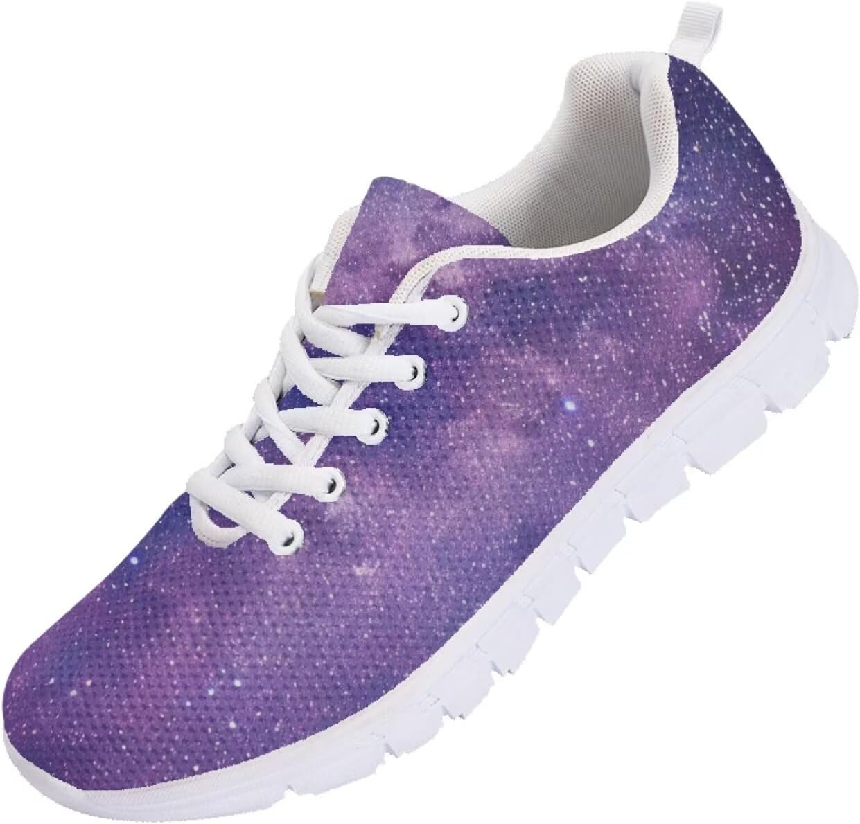 

Мужские кроссовки Funnydude Funny Print для бега, осенние, с сеткой для дыхания, свободные, на шнуровке, Galaxy