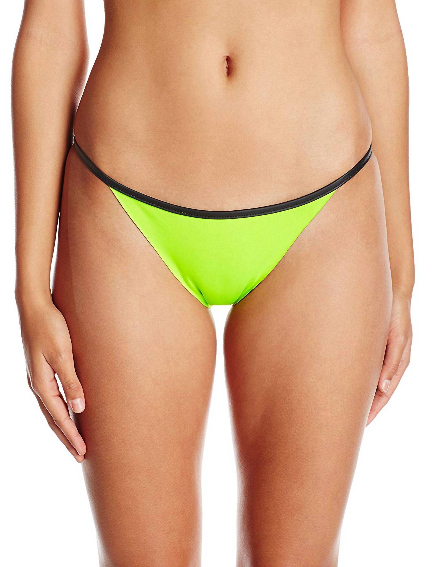 

Женский купальник Neo Twiggy Teeny Bikini Bottom в неоновом/черном цвете PQ Swim