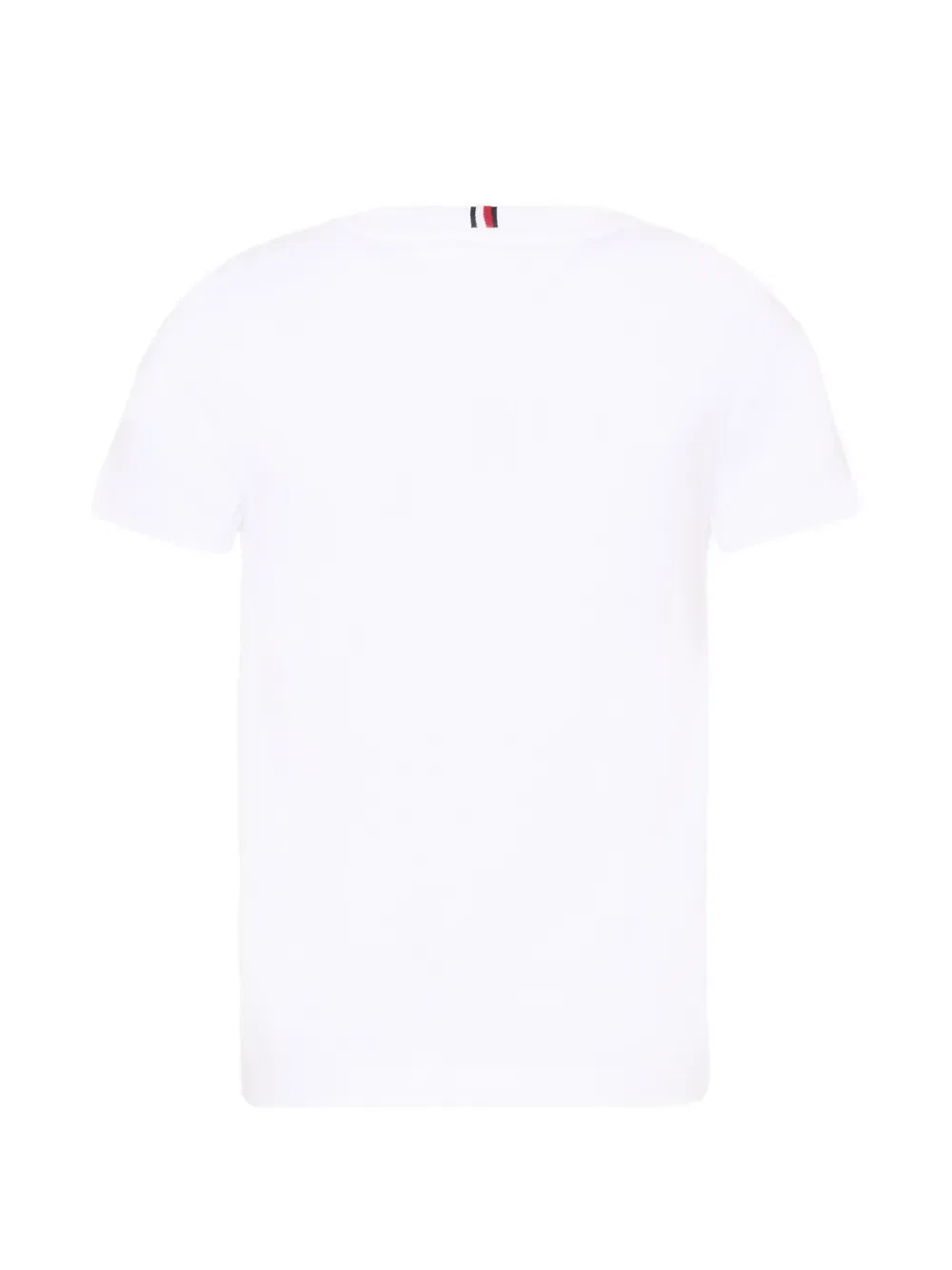 Хлопковая футболка с коротким рукавом Tommy Hilfiger Junior, белый — фото 2