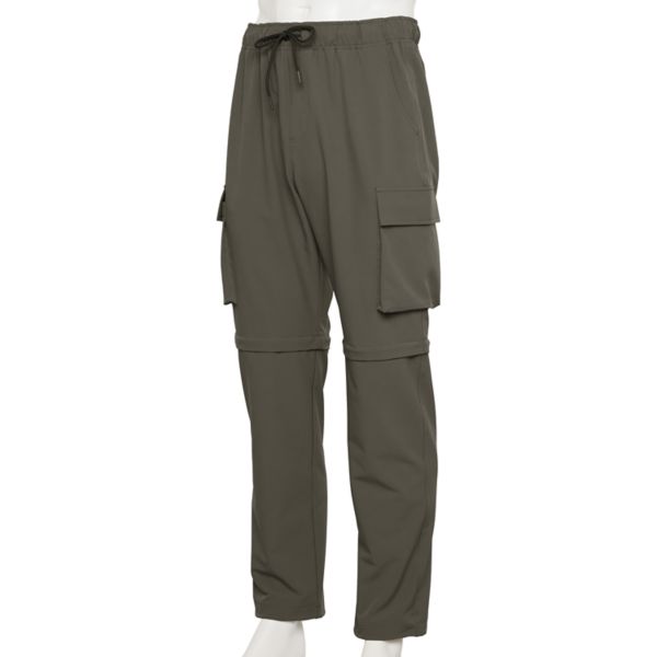 

Мужские карго-джоггеры с отстегивающимися штанинами Hollywood Jeans, цвет dusty olive