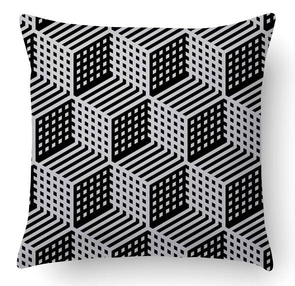 

Подушка Dmora mit Digitaldruck, 40x5x40 см, многоцветный