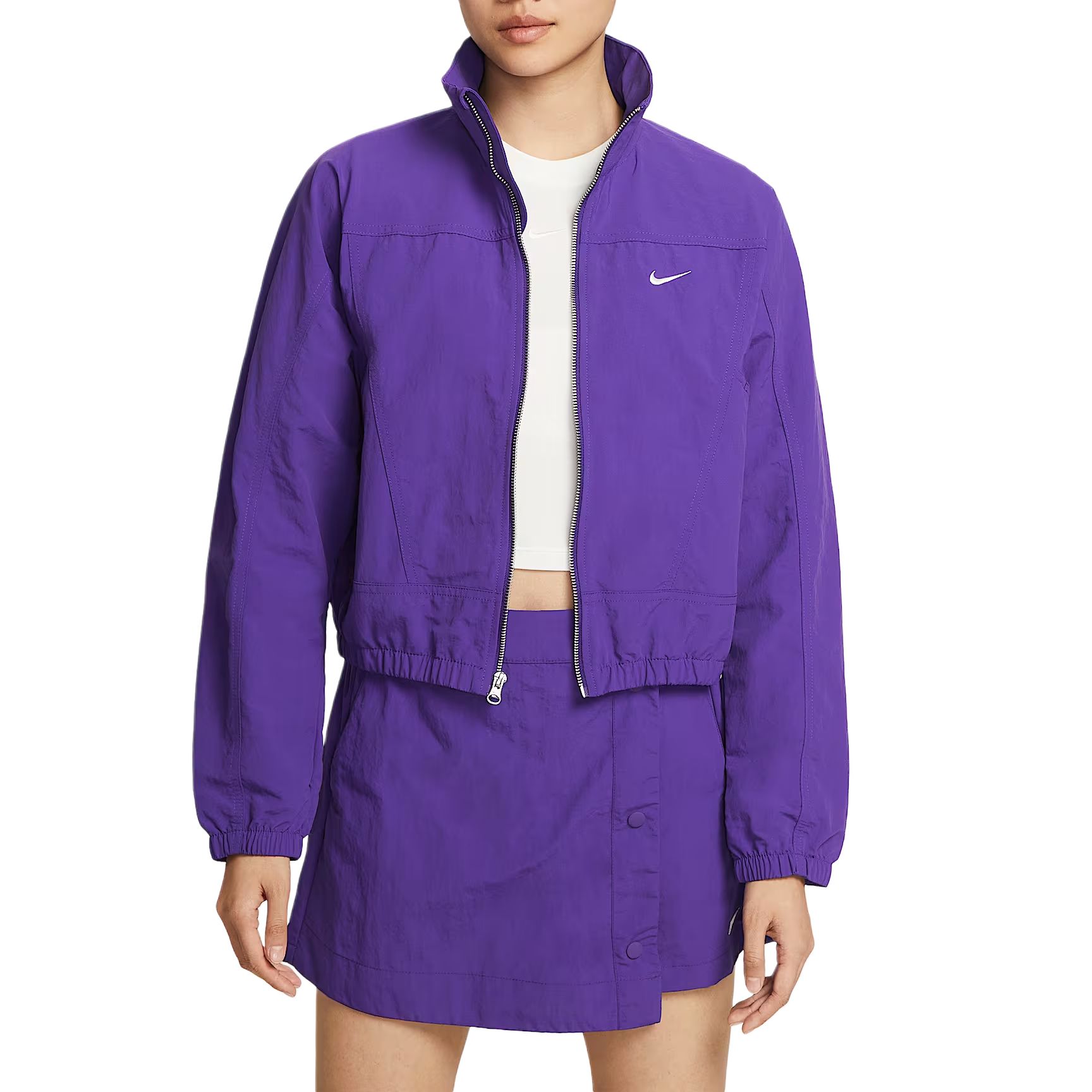 

Nike Женская куртка для спорта, Garden Purple/Sail White