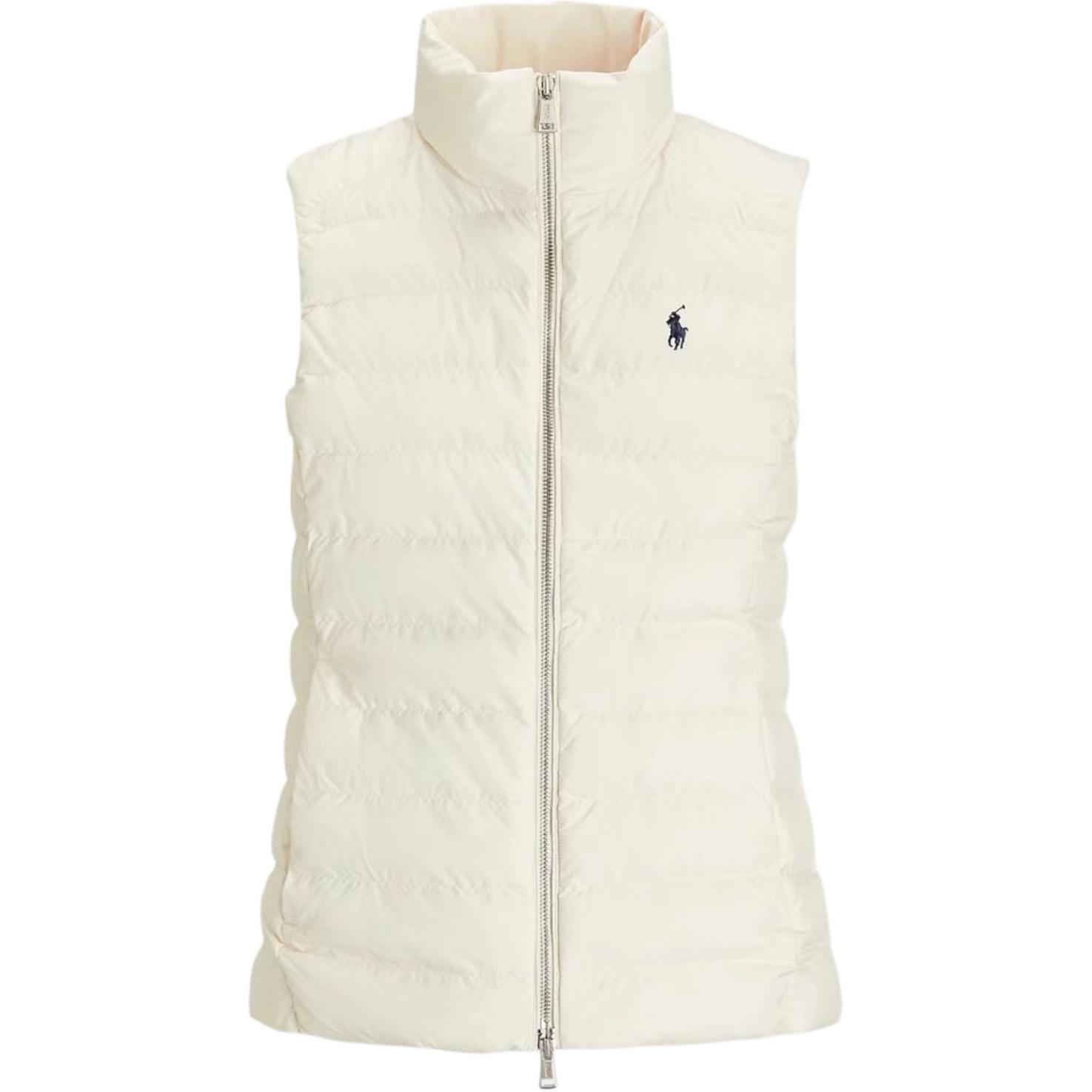 Polo Ralph Lauren Женский жилет FW24 белого цвета, White — фото 3