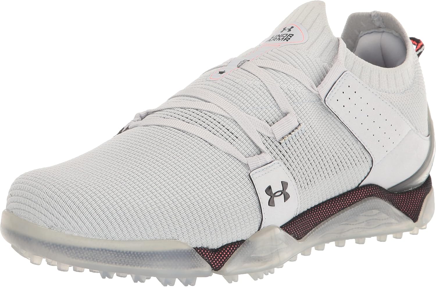 

Under Armour мужские бесшиповые гольф-кроссовки HOVR Tour, (102) Halo Gray/After Burn/Black