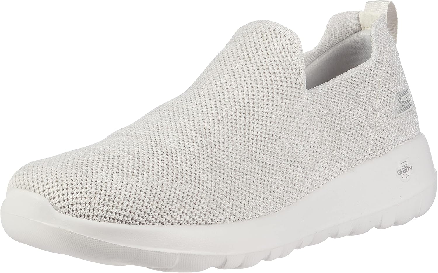 Мужские кроссовки Skechers Go Walk Max с сетчатой вставкой и легкой подошвой без шнурков, слоновая кость