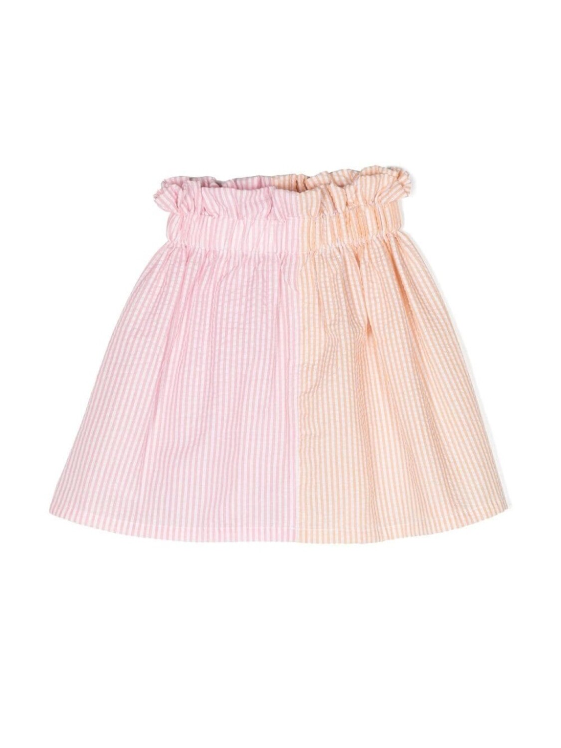 

Wauw Capow By Bangbang Rosemary ruffled-detail cotton skirt, розовый