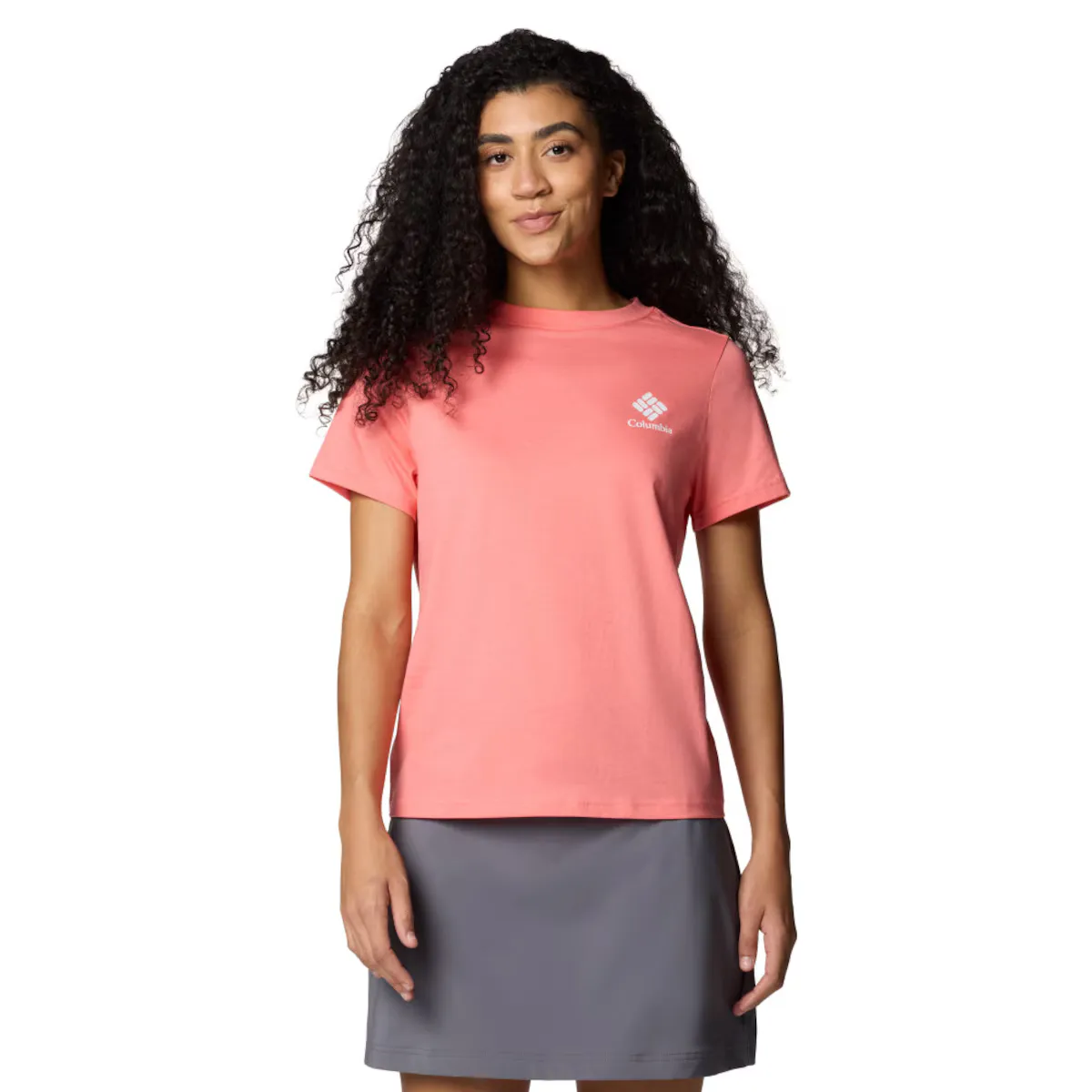 

Женская футболка Columbia Rolling Bend, коралловый