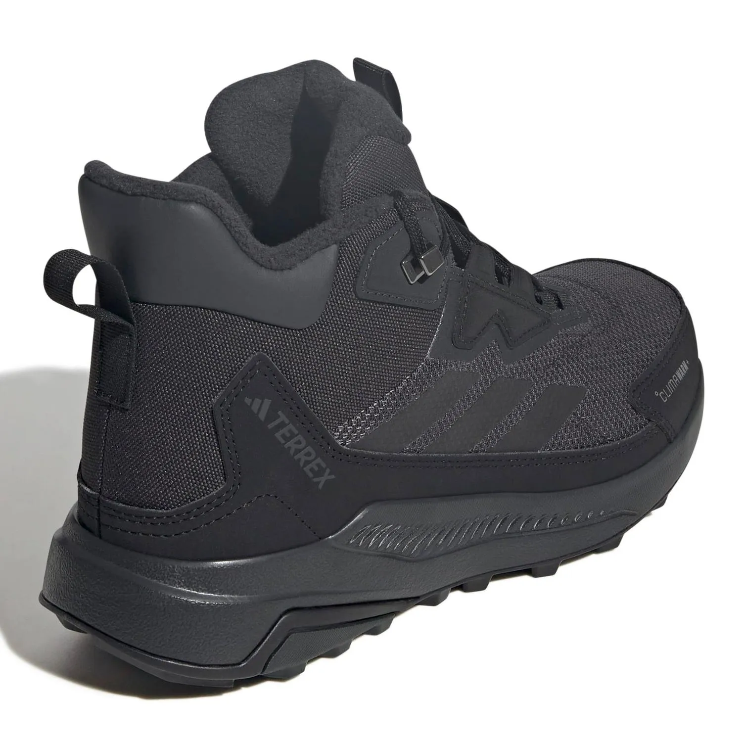 Женские трекинговые ботинки Terrex Anylander CLIMAWARM+ adidas, Carbon/Core Black/Grey Six — фото 4