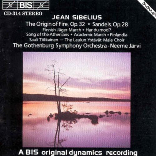 

CD диск Sibelius / Jarvi / Gothenburg So: Origin of Fire / Sandels