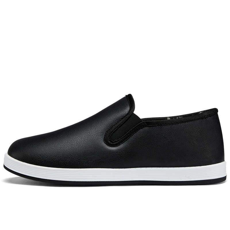 

Термостойкие абразивостойкие низкие повседневные кроссовки Men's WARRIOR, черный