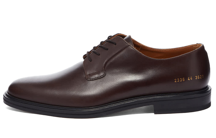 COMMON PROJECTS Мужские повседневные туфли с низким верхом, коричневые