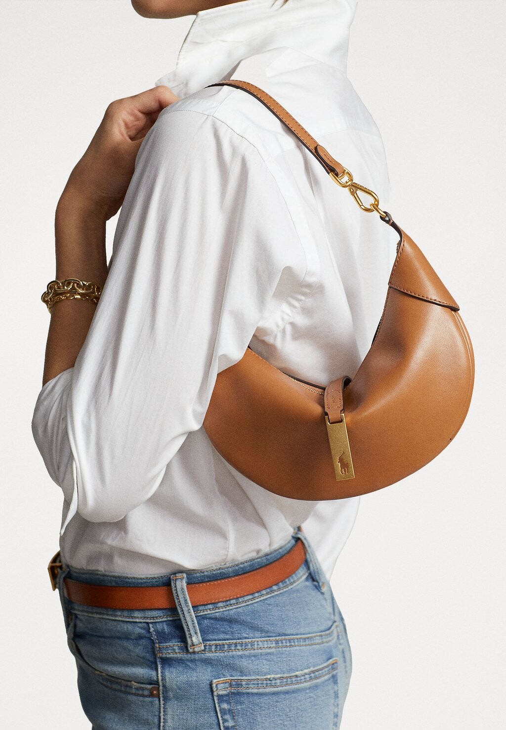 

Сумка ручная Shoulder Bag Small Polo Ralph Lauren, цвет tan