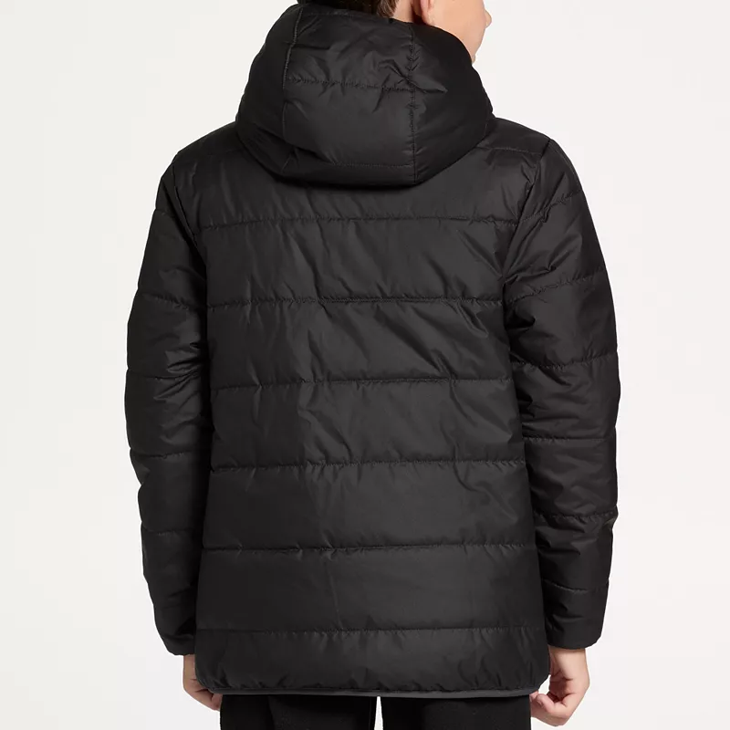 Детская двусторонняя куртка Patagonia Ready Freddy с капюшоном, цвет Ink Black — фото 2