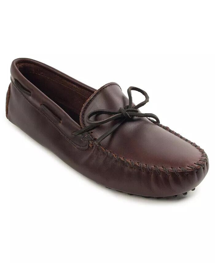 

Мужские классические лоферы для водителей Minnetonka, коричневый