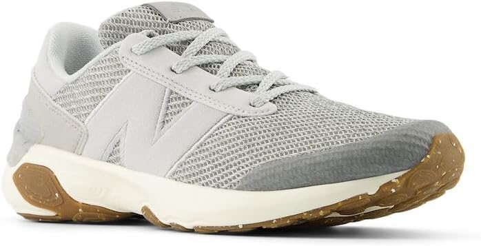 Кроссовки для бега New Balance Kids' 1440 V1 на шнуровке, Brighton Grey/Angora — фото 4
