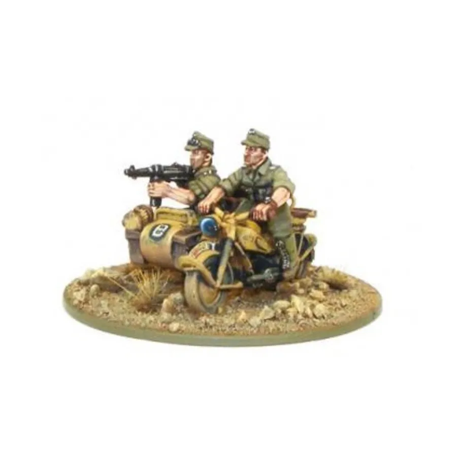 

Мотоцикл Kradschutzen с коляской, Bolt Action - German (28mm)