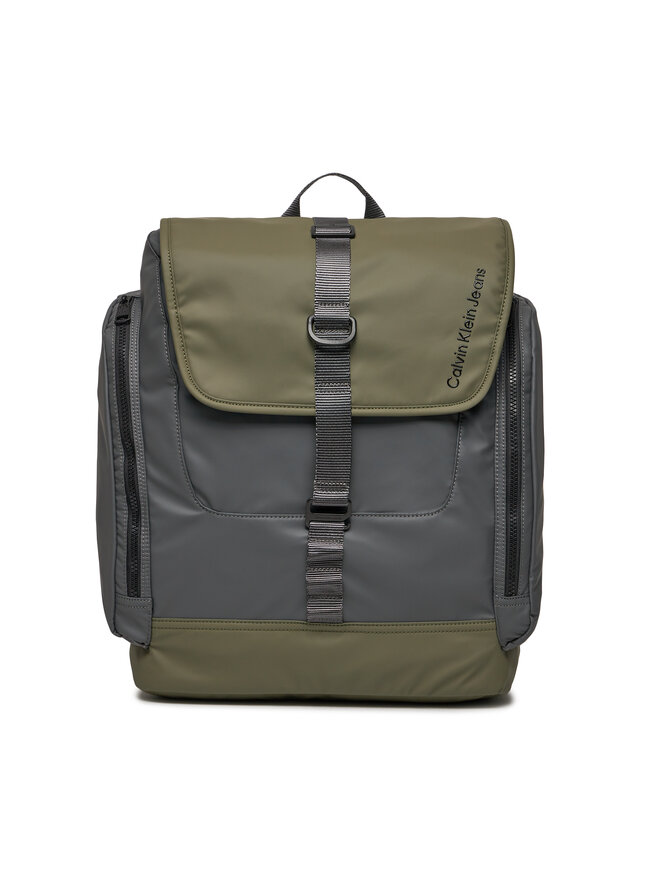 

Рюкзак Utilitarian Elongated Flap Bp40 Calvin Klein, серый