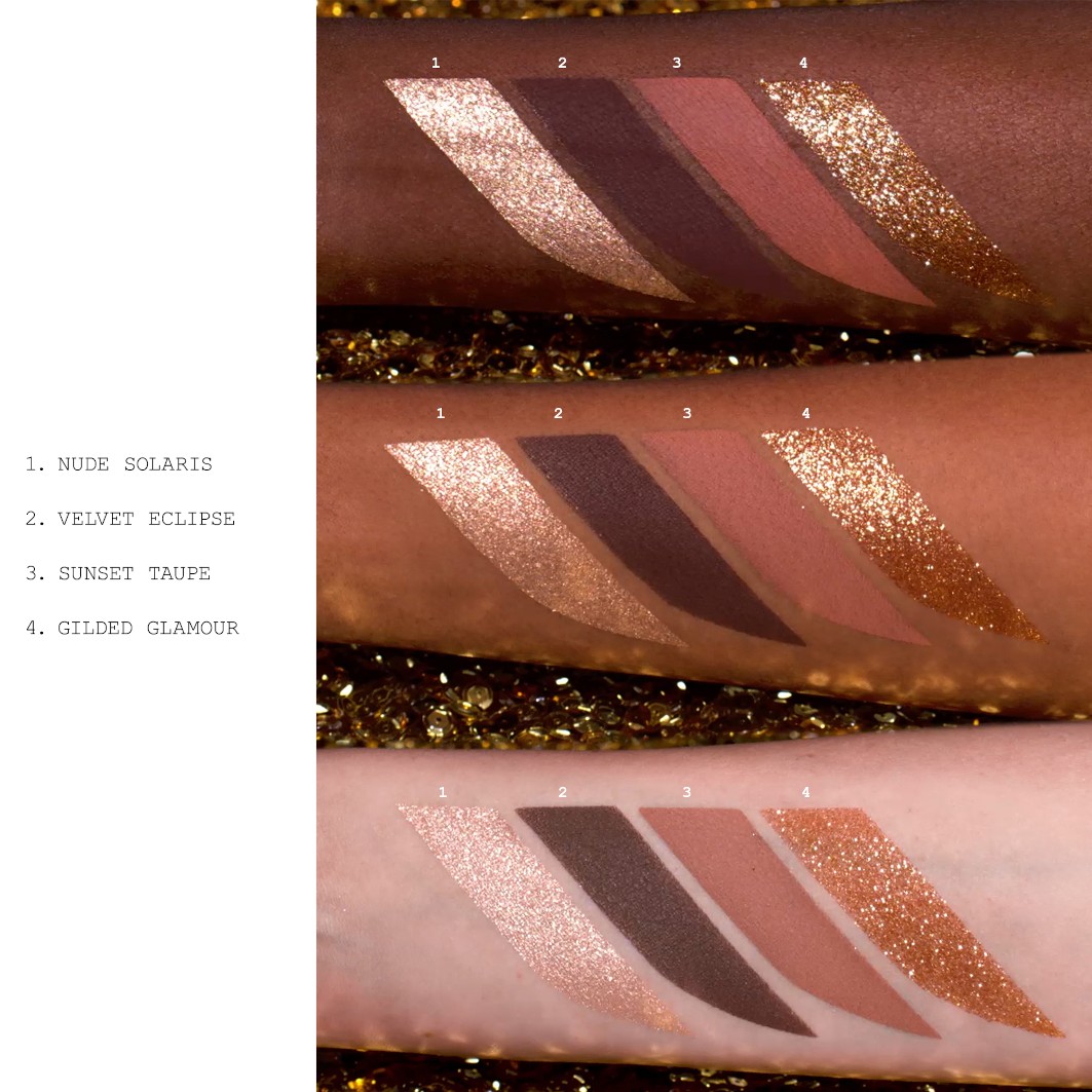 Тени для век the divine bronze collection Pat Mcgrath Labs, вес 5.2 гр. — фото 4