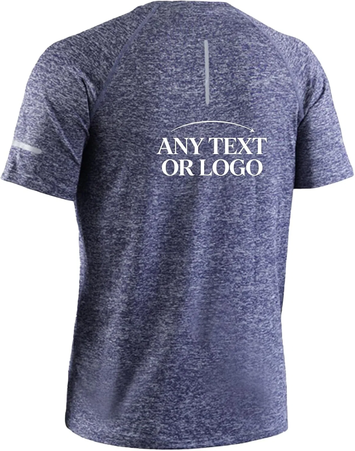 Мужская футболка Athletic Top с логотипом, быстросохнущая, Navy Blue — фото 4