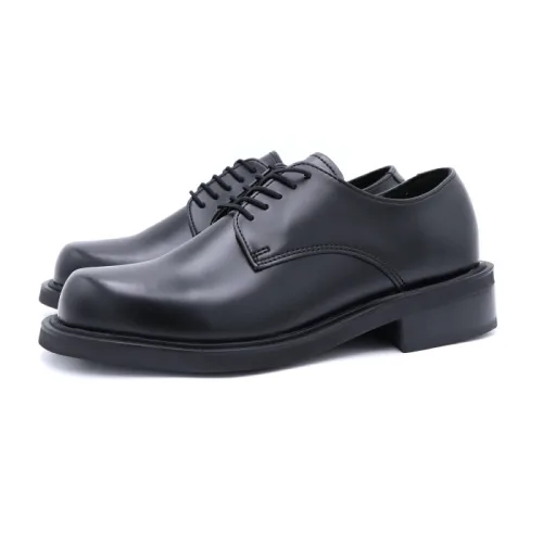 Мужские туфли дерби матовые чёрные Filanches Derby SUPENER — фото 3