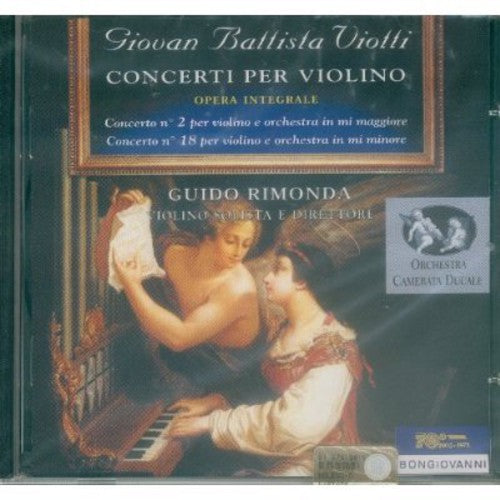 

CD диск Viotti / Rimonda, Guido: Violin Concertos