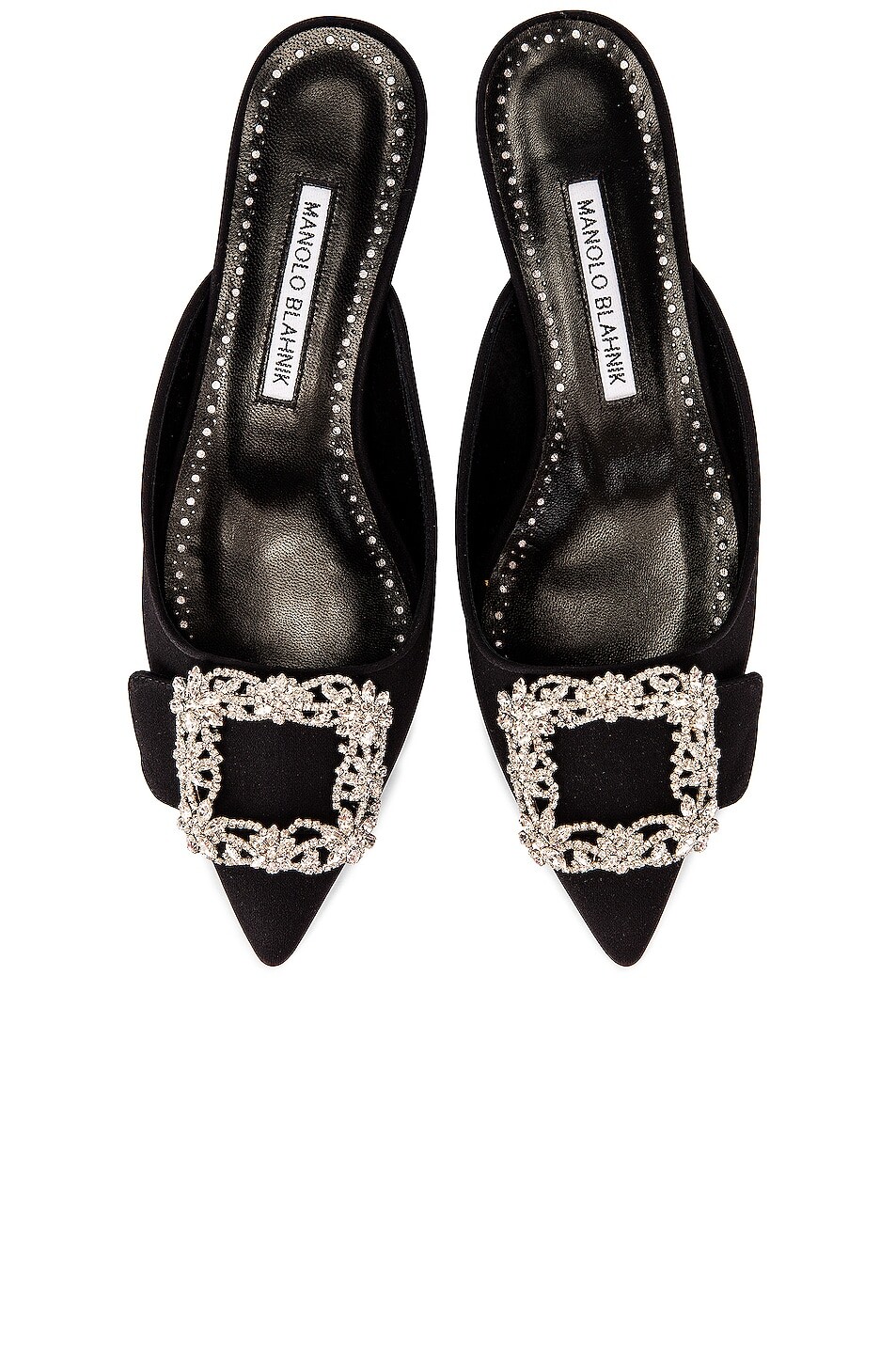 

Мюли Maysale 10 Jewel Manolo Blahnik, черный