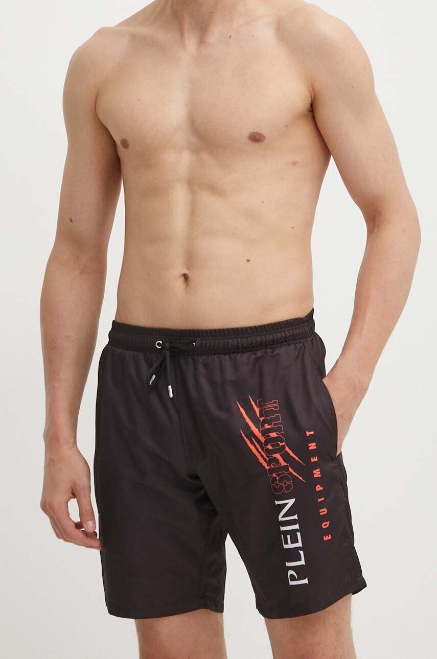 

PLEIN SPORT шорты для плавания, черный