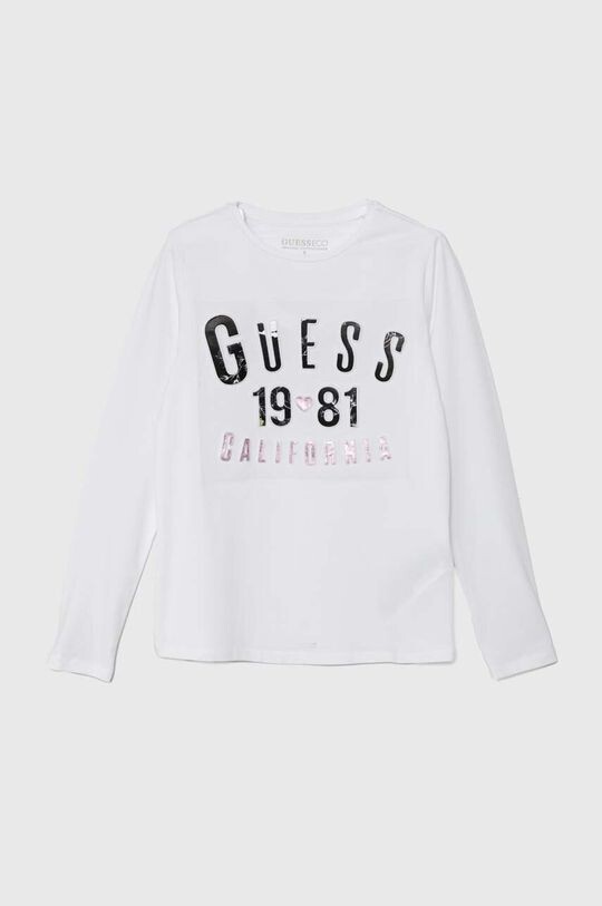 

Детский лонгслив Guess, белый