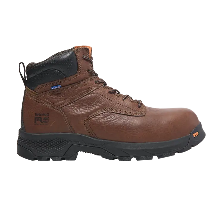 

Ботинки Timberland TiTAN EV 6 Inch Composite Toe Work Boot, коричневый