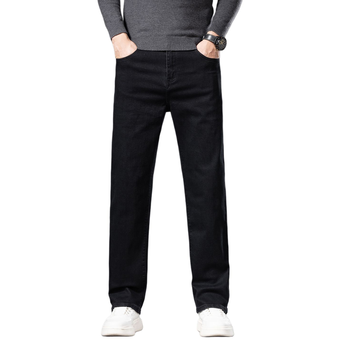 

Джинсы мужские Moderate Straight Fit Jeep, graphite черный