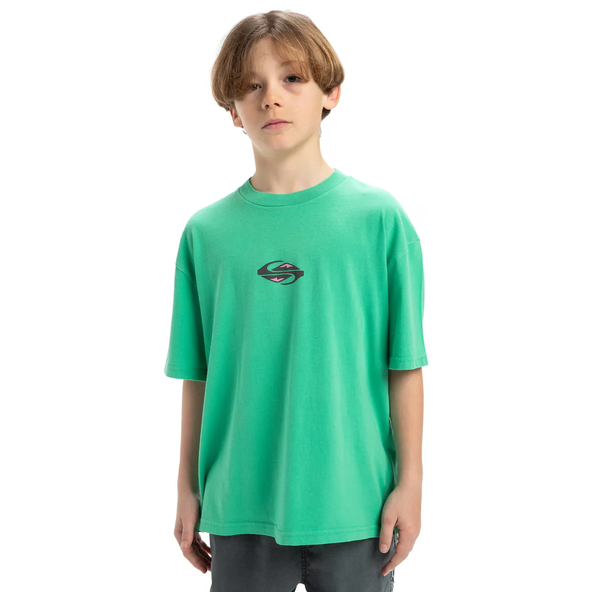 

Детская футболка Quiksilver Gh Qs Global Heat, зеленый